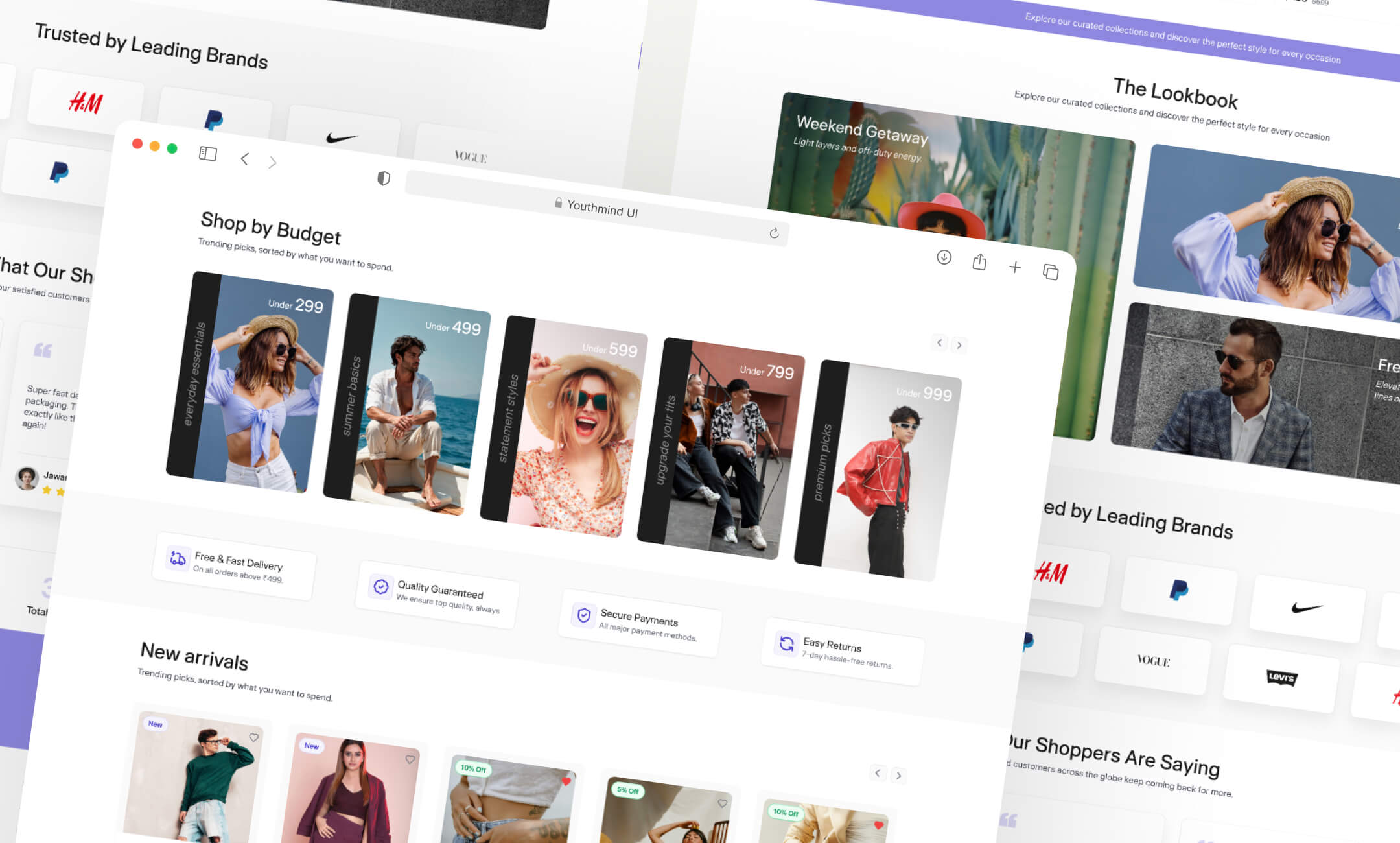 Elistro website template slide 2