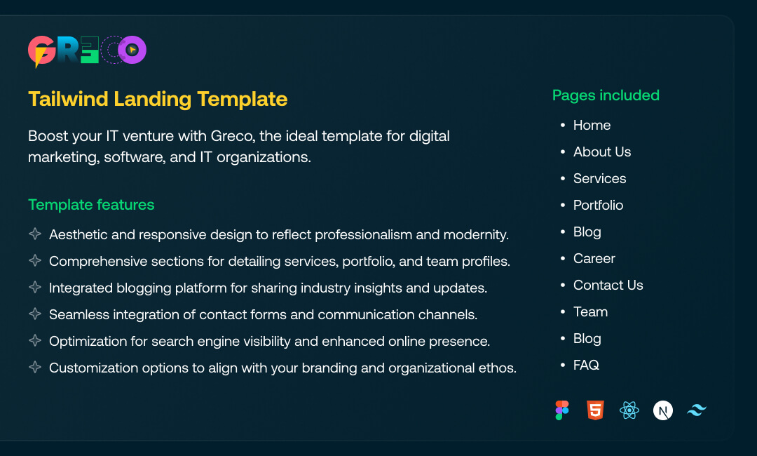 Greco template