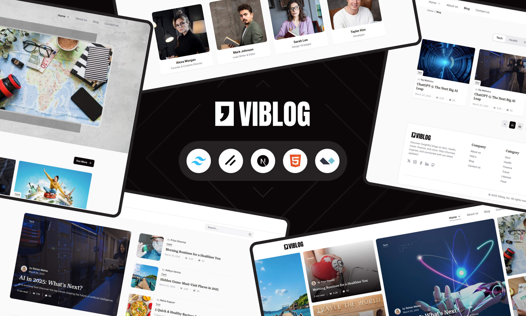 Viblog: The Ultimate Blog Template for Modern Websites